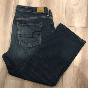 AEO stretch high rise tomgirl